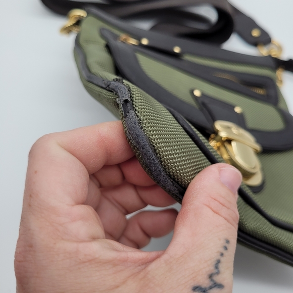 SQUARED by SONDRA ROBERTS | canvas crossbody bag purse - Picture 2 of 12